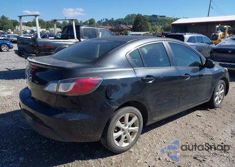 2010 Mazda Mazda3 I Touring z USA, uszkodzony, nr VIN JM1BL1SF7A1262858